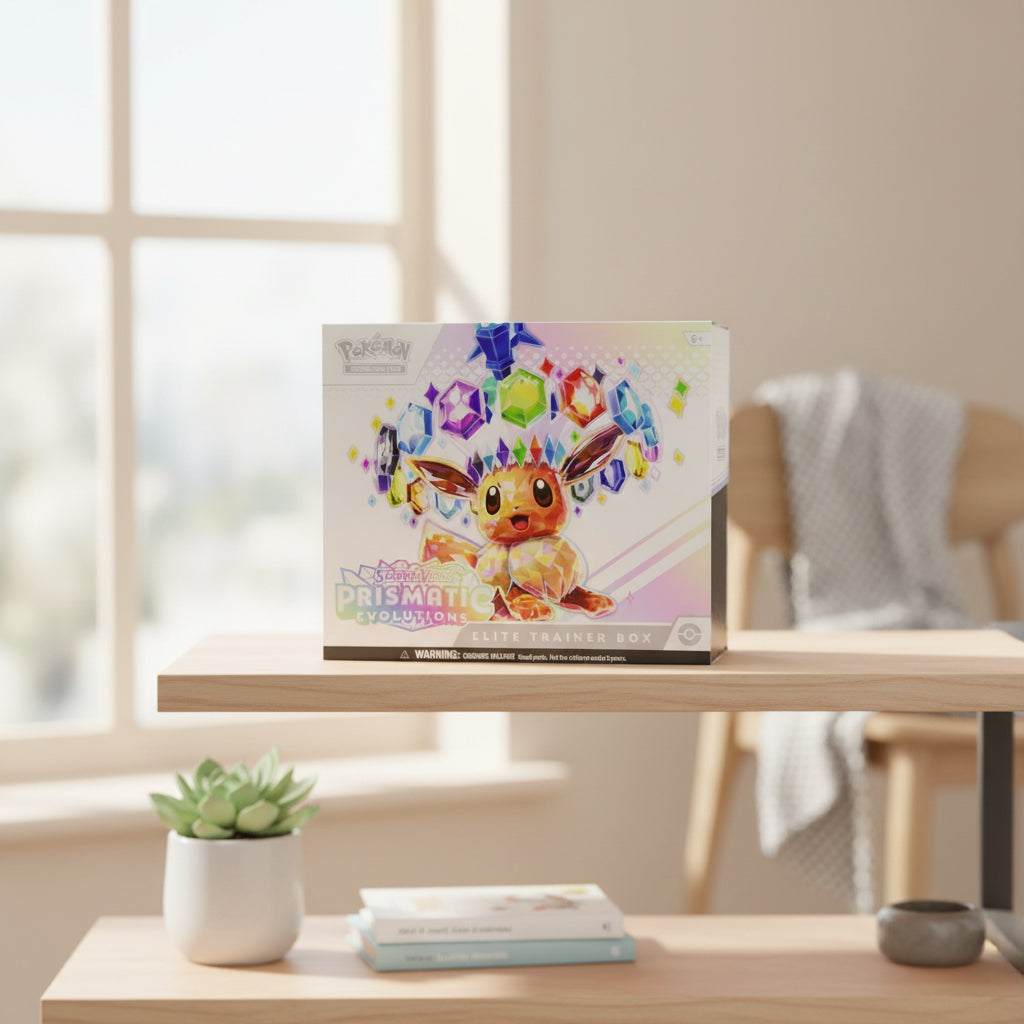 Pokémon TCG: Scarlet & Violet Prismatic Evolutions Elite Trainer Box
