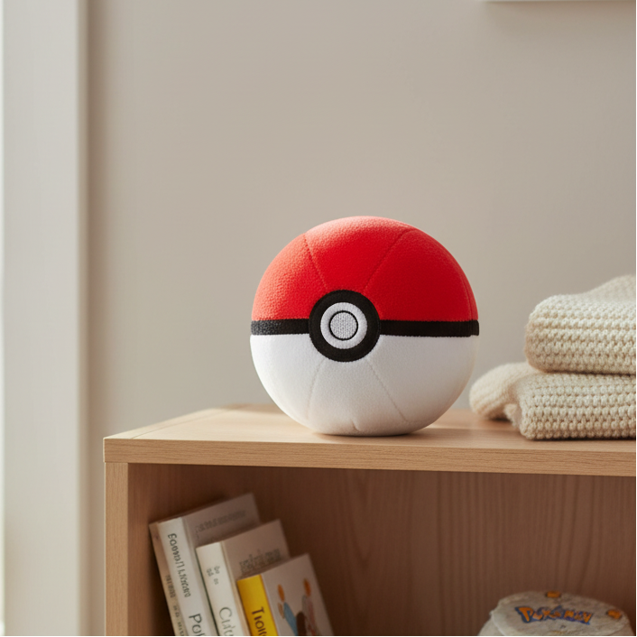 Pokémon - Plysdyr 10 cm Pokeball