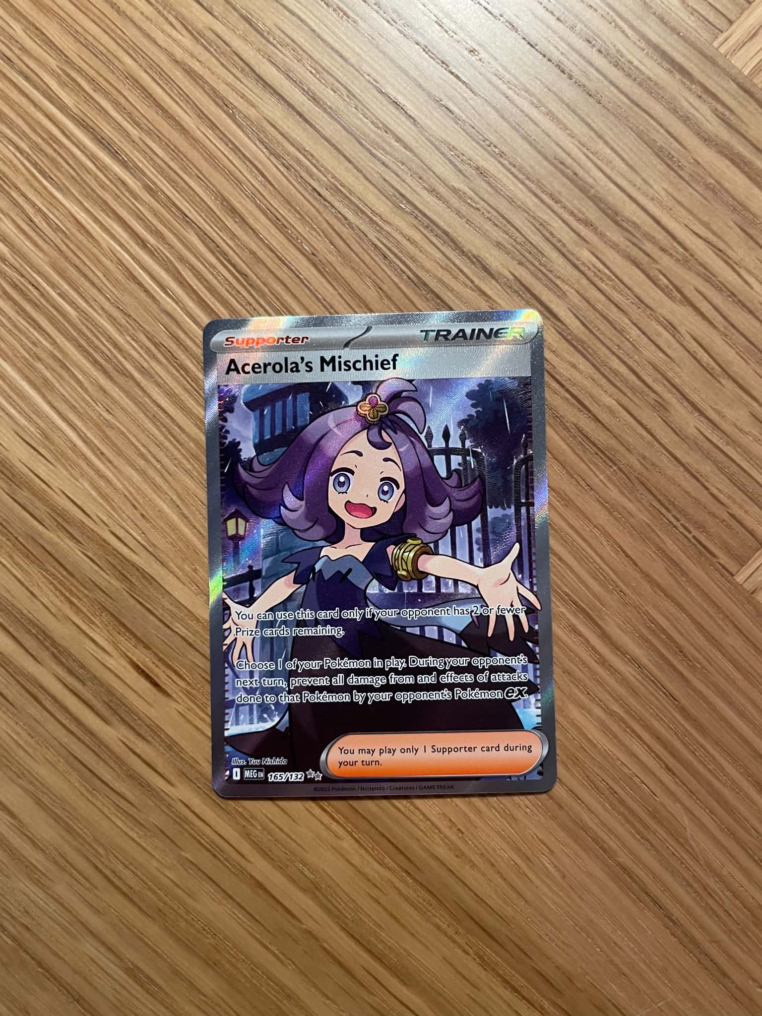 Acerola’s Mischief 165/132 – Ultra Rare – Mega Evolution