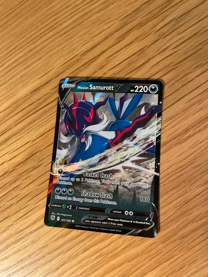 Hisuian Samurott V 101/189 – Ultra Rare – Astral Radiance