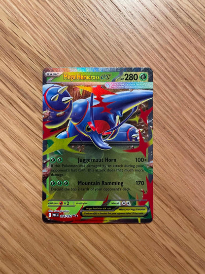 Mega Heracross ex 004/094 – Double Rare – Phantasmal Flames