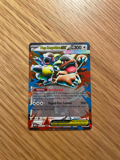 Mega Kangaskhan ex 104/132 – Double Rare – Mega Evolution
