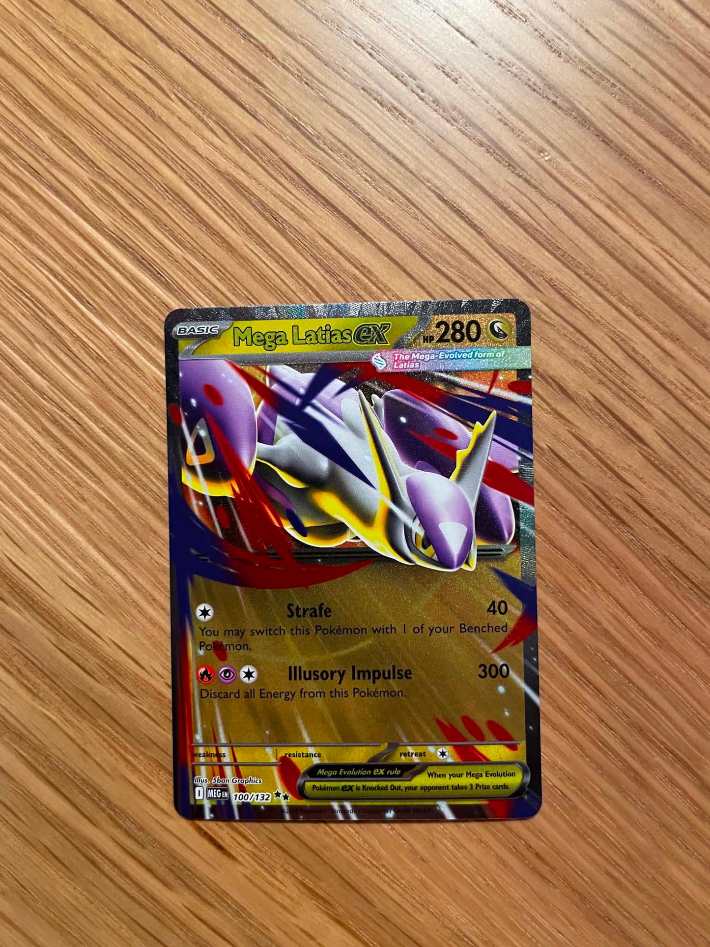 Mega Latias ex 100/132 – Double Rare – Mega Evolution