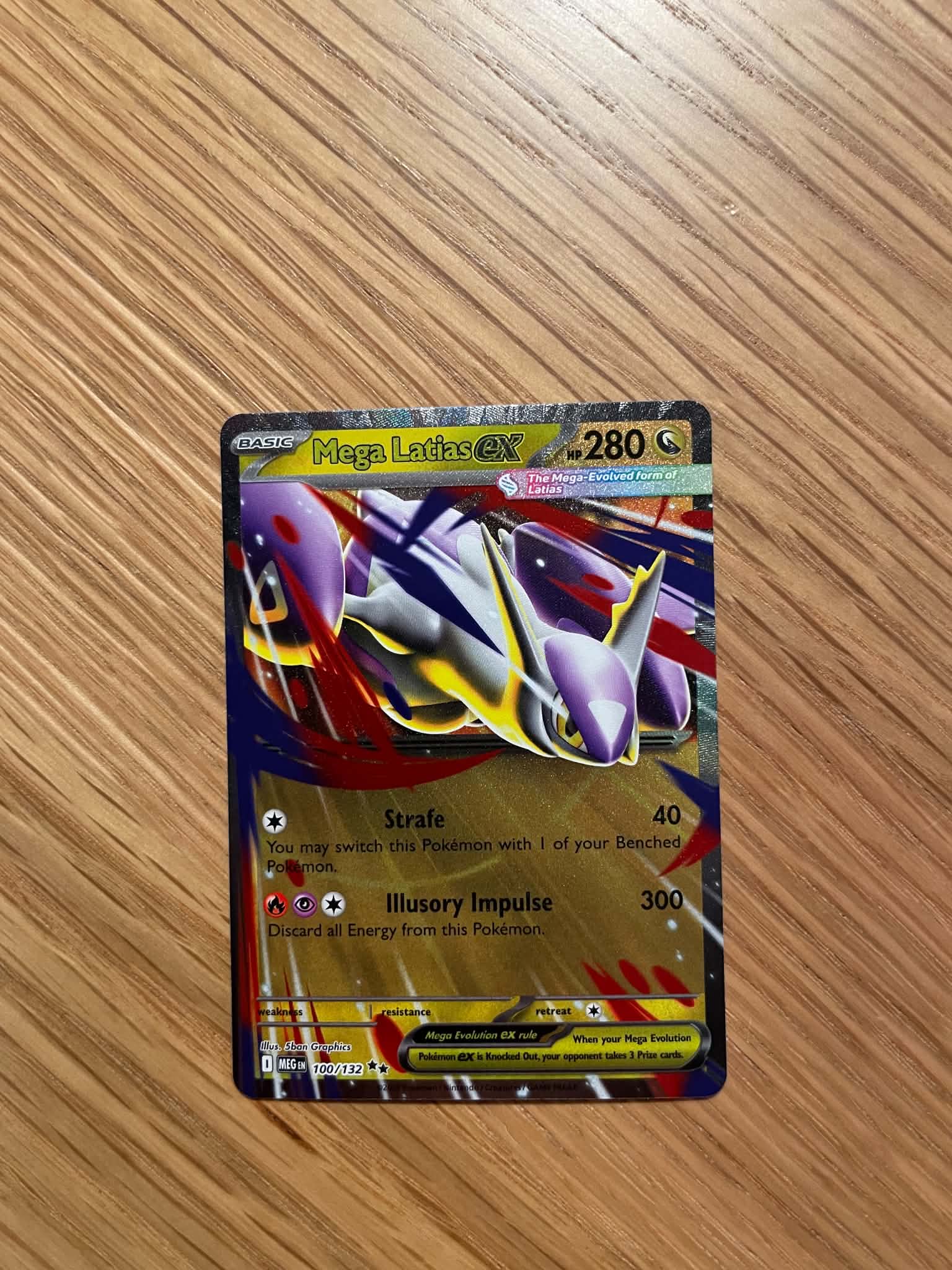 Mega Latias ex 100/132 – Double Rare – Mega Evolution