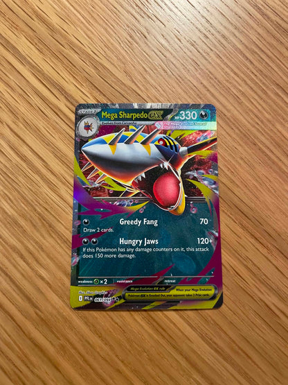 Mega Sharpedo ex 061/094 – Double Rare – Phantasmal Flames