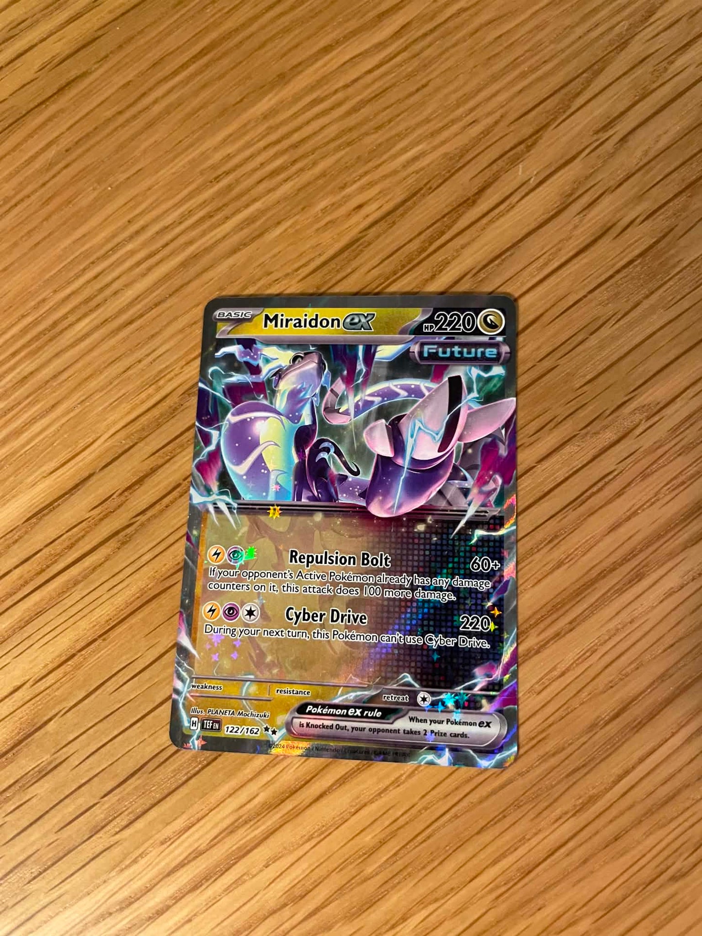 Miraidon ex 122/162 – Double Rare – Temporal Forces