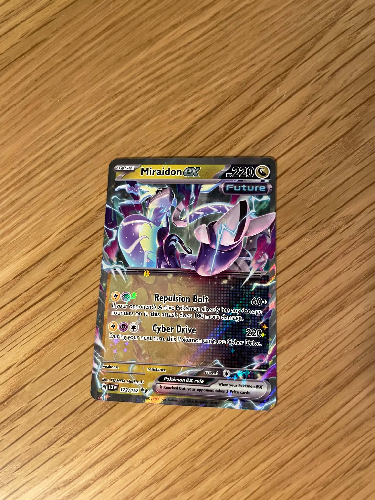 Miraidon ex 122/162 – Double Rare – Temporal Forces