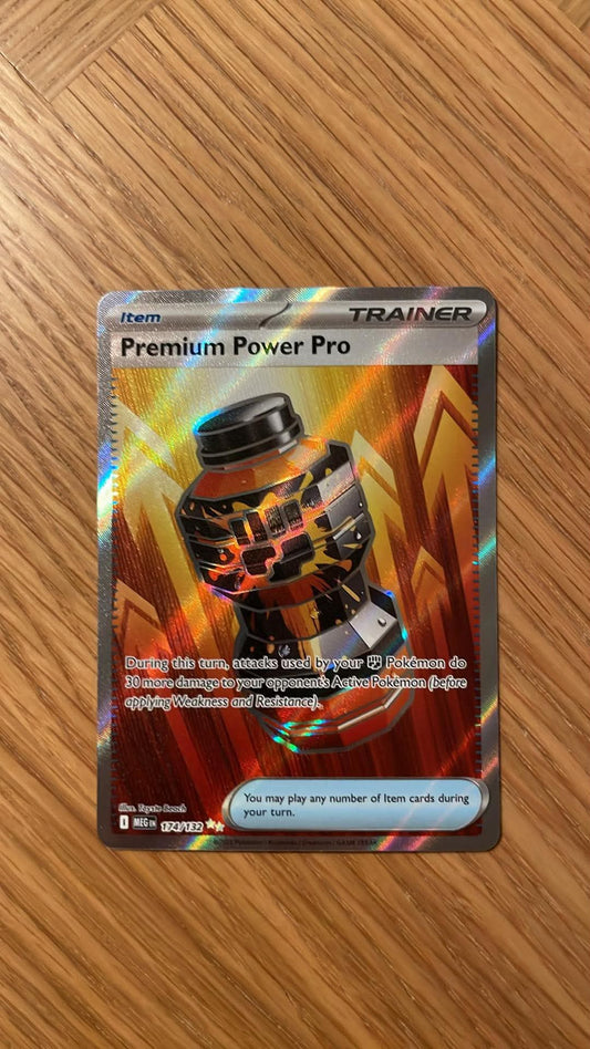 Premium Power Pro 174/132 – Ultra Rare – Mega Evolution